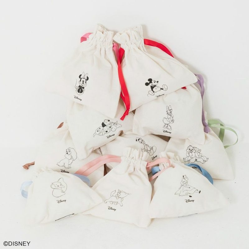 DISNEY COLLECTIONディズニー/キャンバスキンチャクポーチ ミニー