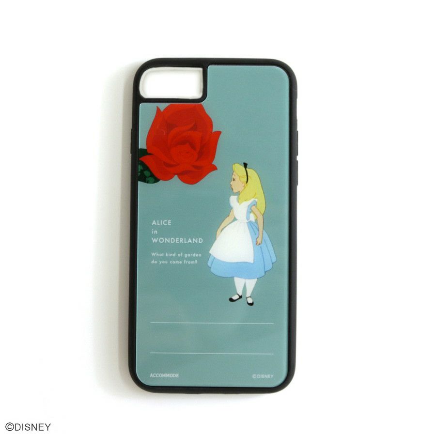 DISNEY COLLECTIONふしぎの国のアリス/背面アクリルiPhoneケース