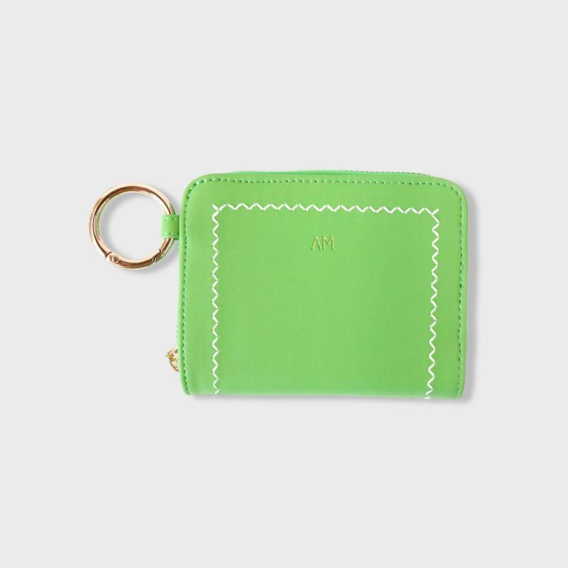 ウォレット『A&amp;K MINI ゴールド/グリーン(GOLD/GREEN)』【ANDERS&amp;KOMISCH】ドイツ製