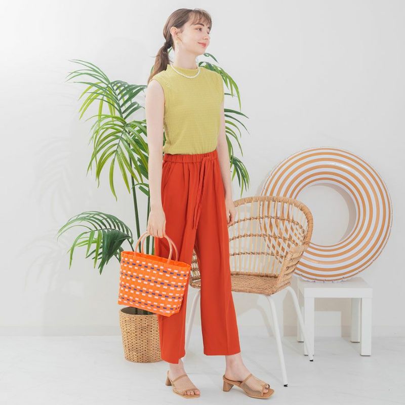 ACCOMMODE（アコモデ）の「ハートラタンバッグ（かごバッグ