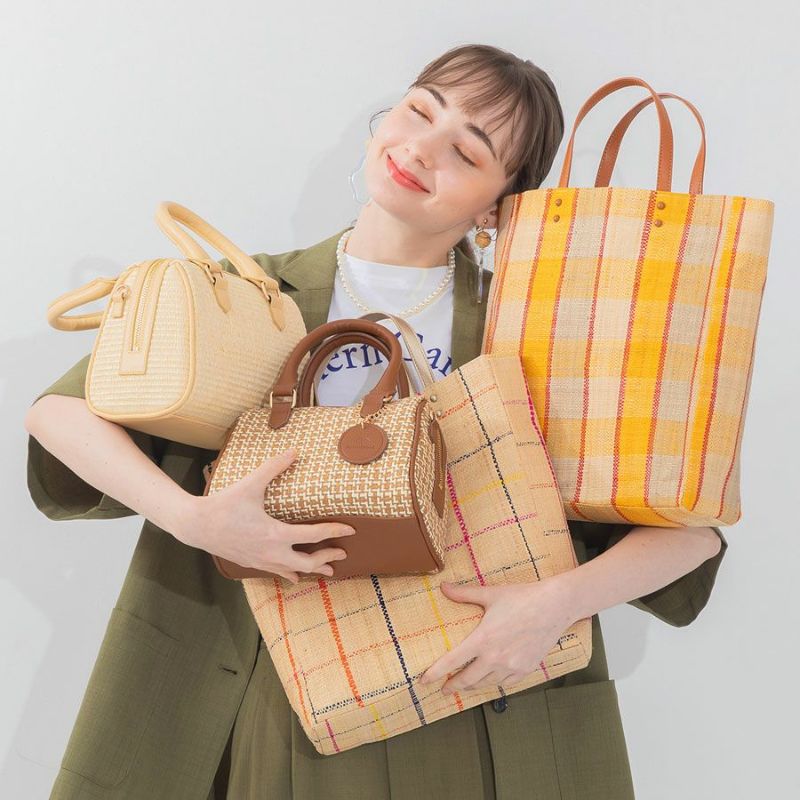 ACCOMMODEPPバンドカゴバッグ グリーン | トートバッグ | アコモ