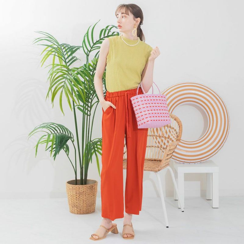 ACCOMMODEPPバンドカゴバッグ オレンジ | トートバッグ | アコモ