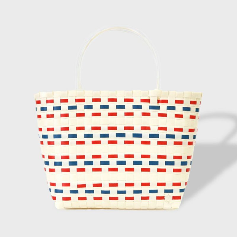 ACCOMMODEPPバンドカゴバッグ ホワイト | トートバッグ | アコモ
