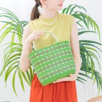 アコモデ プレッツェル ショルダーバッグ カゴバック - メルカリ