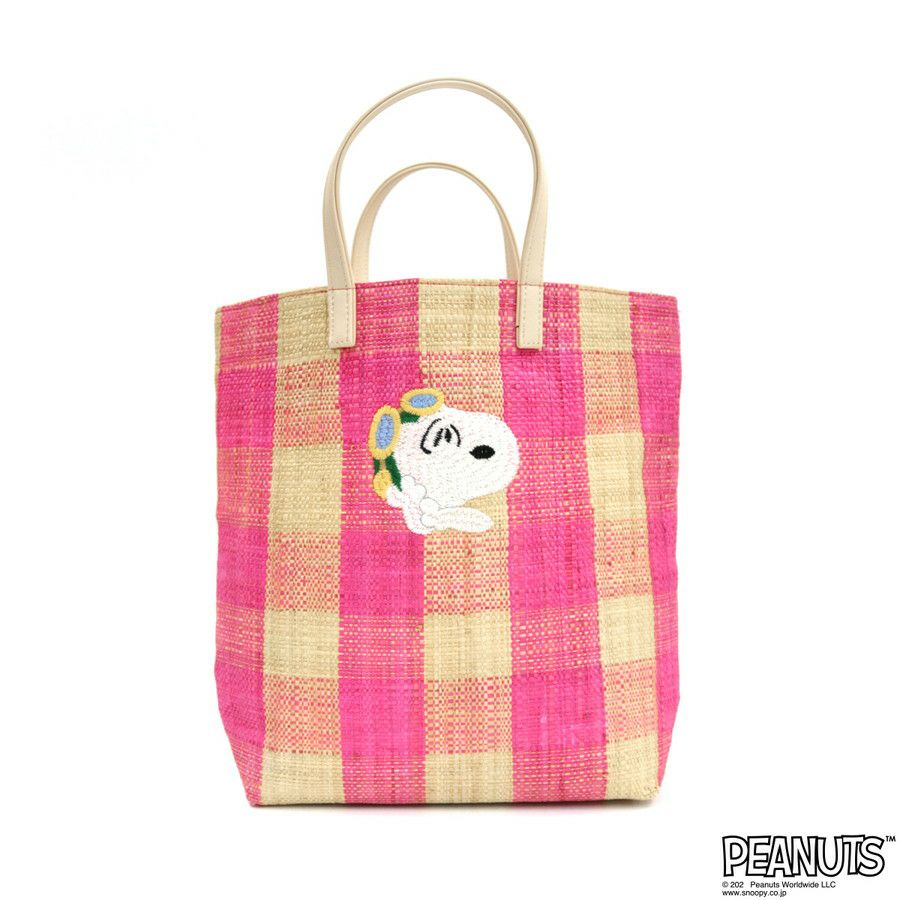 SNOOPYSNOOPY/Arurog basket S ナチュラル | カゴバッグ