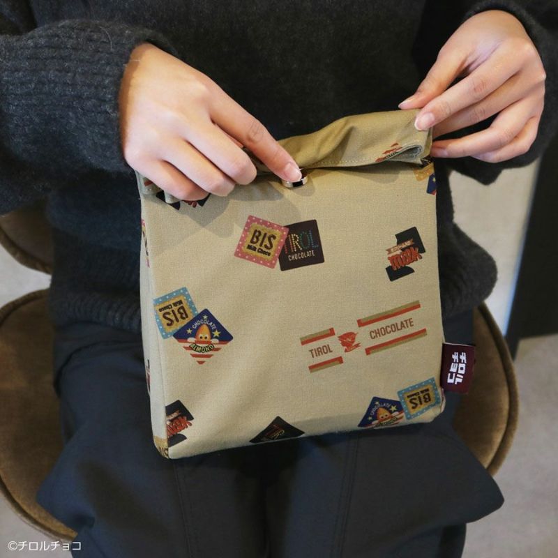 ACCOMMODEチロルチョコ/クーラーポーチ ベージュ | ポーチ | アコモ