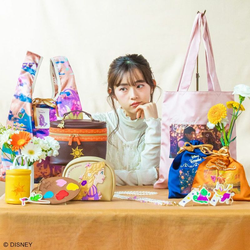 DISNEY COLLECTIONラプンツェル/サテンフォーカストート シルバー