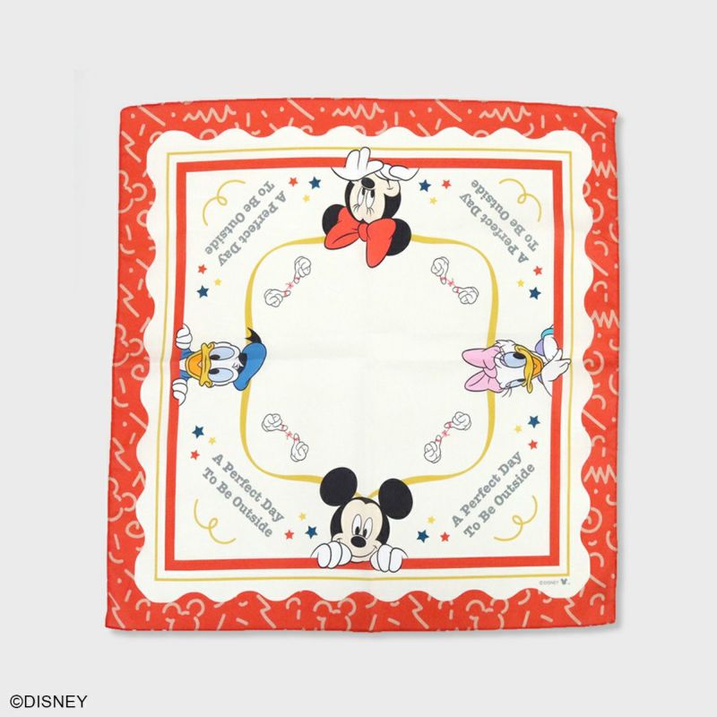 DISNEY COLLECTIONディズニー / アートスカーフ レッド | その他