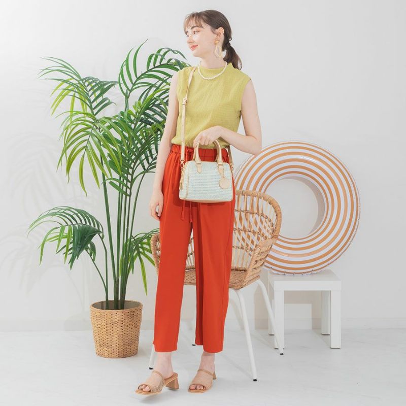 ACCOMMODEバケーションショルダー ベージュ | ショルダーバッグ