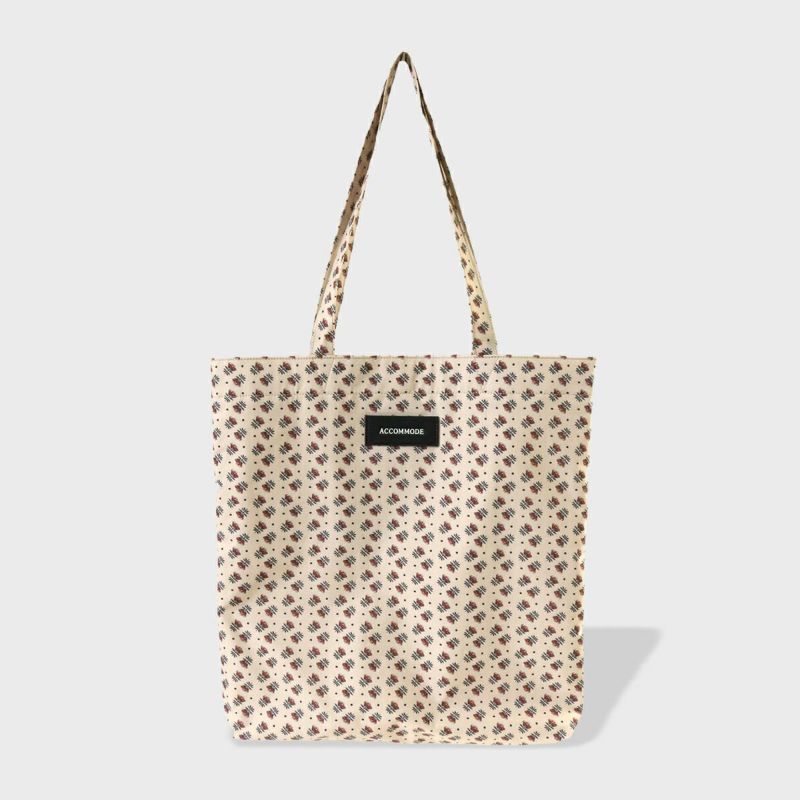 ACCOMMODE レトロアソートトート ベージュ