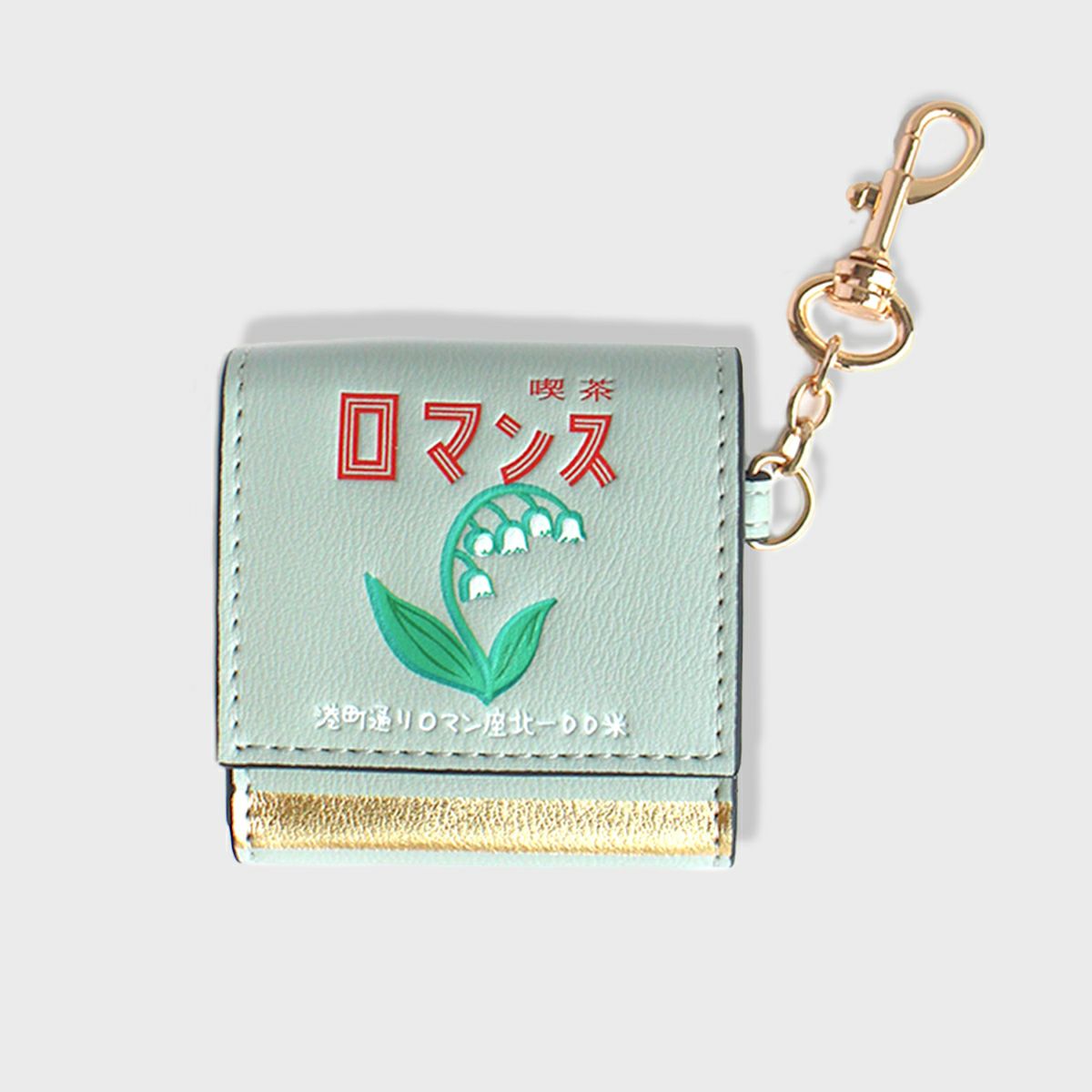 ACCOMMODEキッサマッチバコポーチチャーム ブルー | ポーチ | アコモ