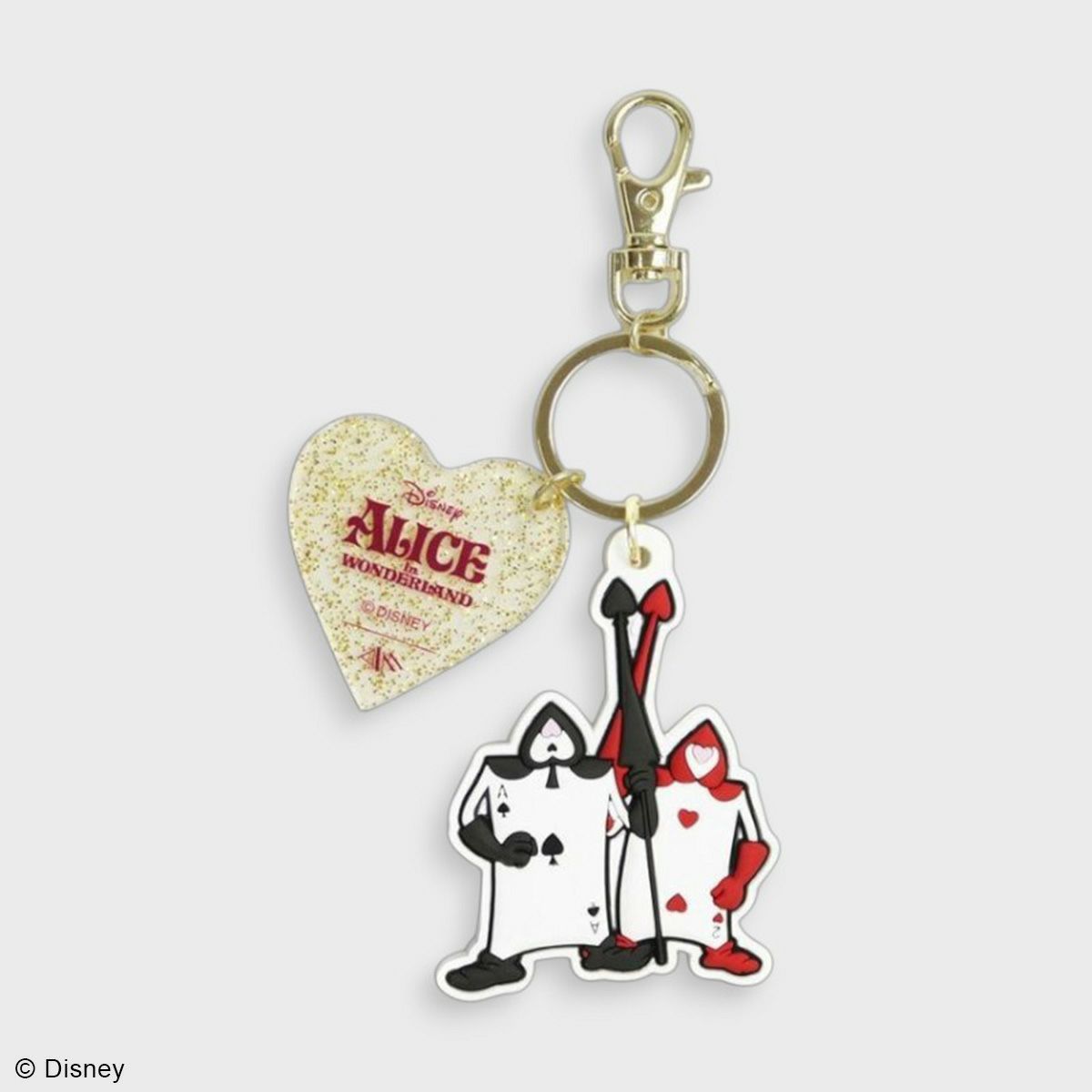 バッグチャーム ラビット 不思議の国のアリス 真鍮 Bijou Charm/『ふしぎの国のアリス』Alice COLLABORATION Bling Me!
