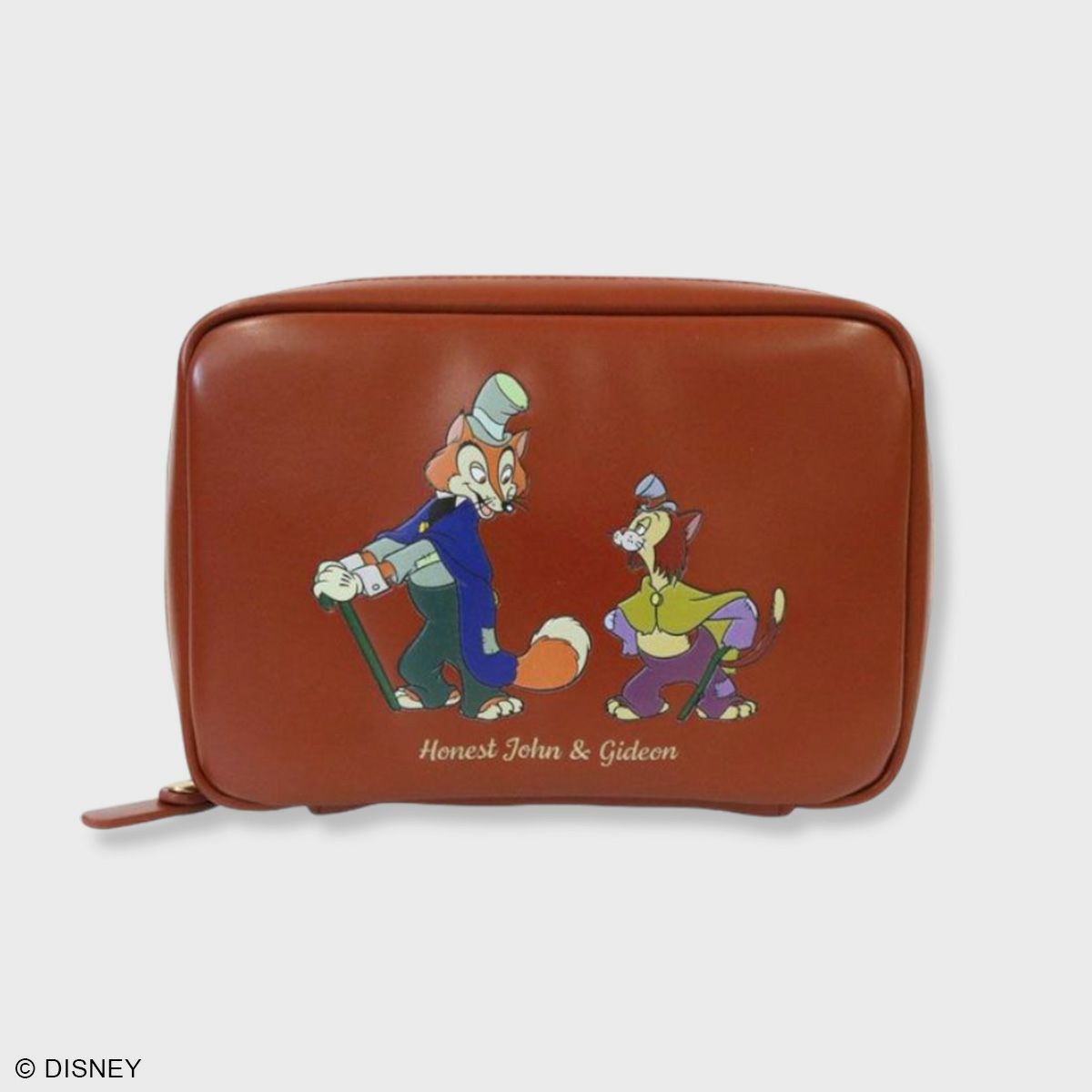 DISNEY COLLECTIONミッキーマウス/ワンショットプリントガジェットケース ブラウン | ポーチ |  アコモデバッグ公式通販ACCOMMODE