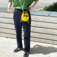 おすそ分けボックス アコーディオンボックス 蜂 パール持ち手