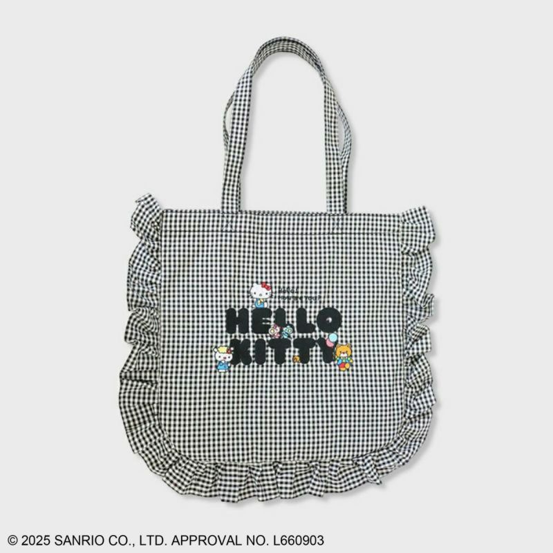 追跡有★Sanrio × CACO クロミ もこもこ トートバッグ n-2410-119342_1.jpg