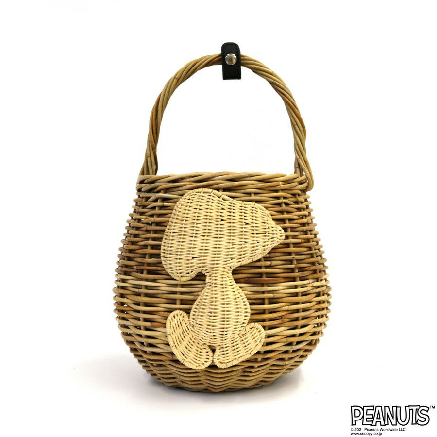 SNOOPYSNOOPY/Arurog basket tote ナチュラル | カゴバッグ | アコモデバッグ公式通販ACCOMMODE