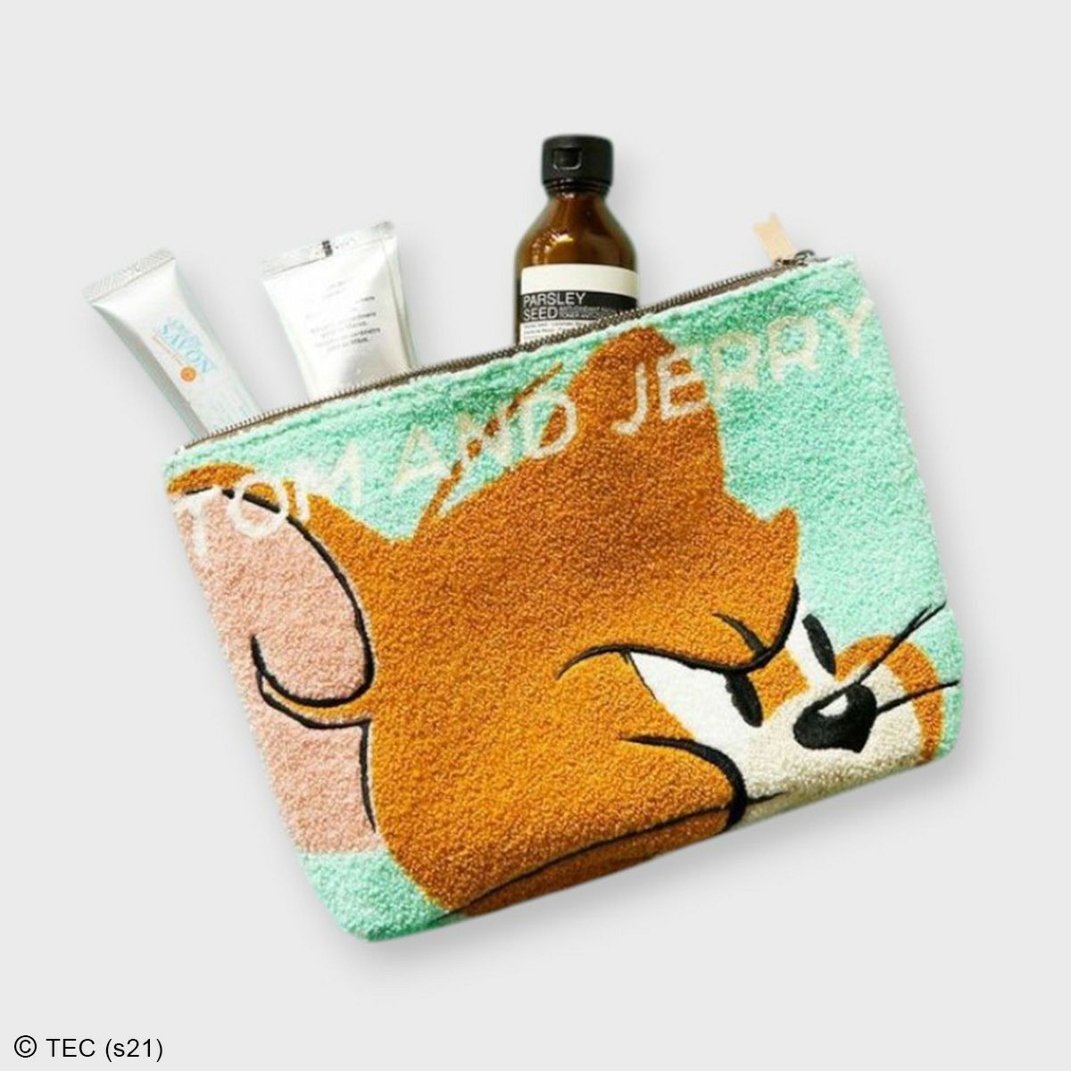 TOM and JERRYトムとジェリー/サガラビックポーチ ブルー | ポーチ