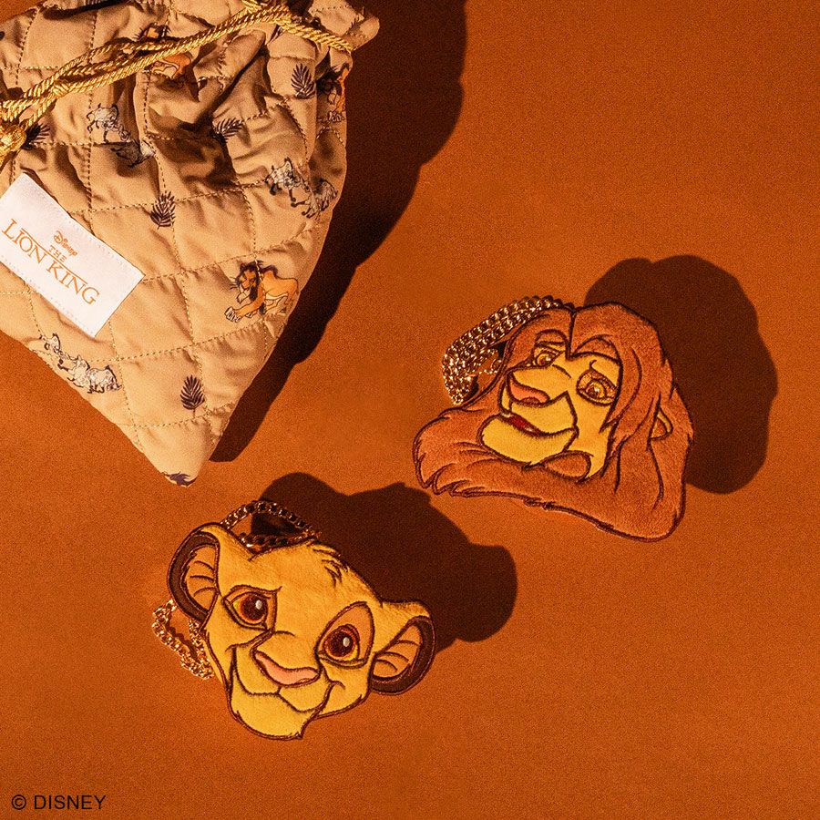 DISNEY COLLECTIONライオン・キング/ダイカットポーチチャーム シンバ 