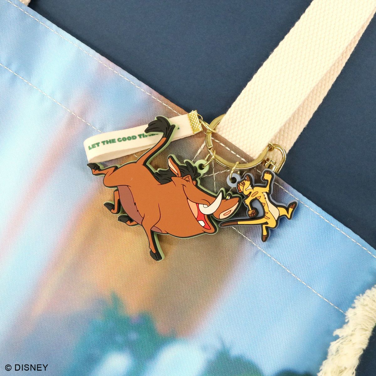 DISNEY COLLECTIONライオン・キング/フレンズラバーチャーム グリーン 