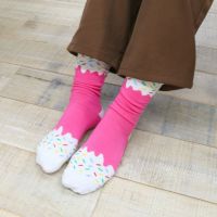 EMSNOCPINAFrozen Pop Socks ピンク | シューズ・ソックス | アコモデバッグ公式通販ACCOMMODE