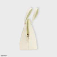 アコモデ×中島姉妹　ミッキーボストンバッグ　ホワイト ACCOMMODE（アコモデ）の「【WEB限定】ACCOMMODE×Nakajima