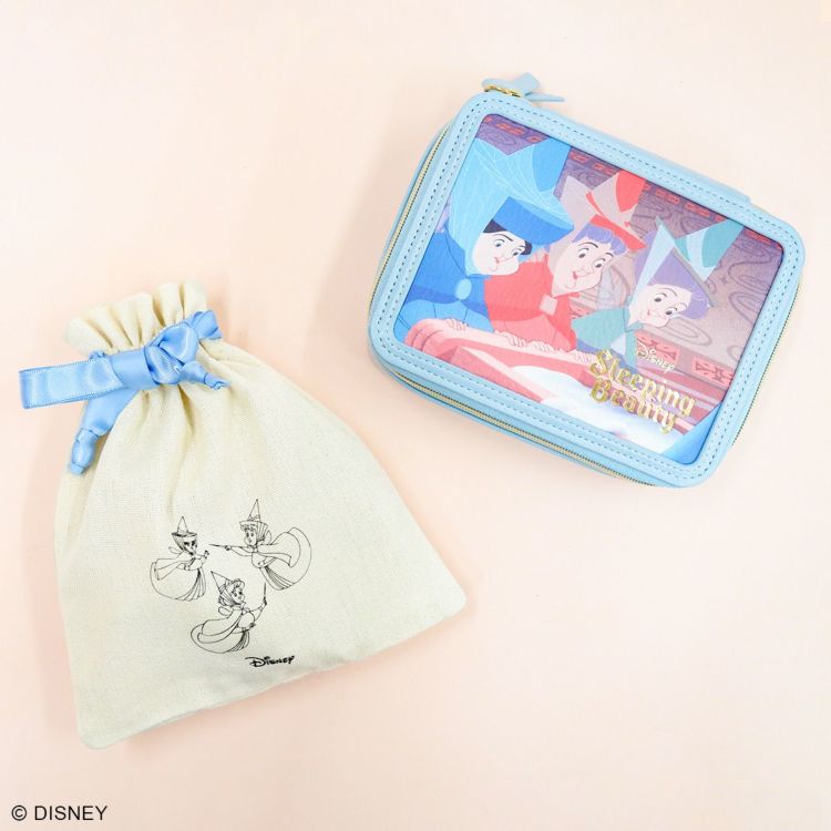 DISNEY COLLECTIONディズニー/スクエアポーチ 眠れる森の美女 DISNEY COLLECTIONディズニー/スクエアポーチ 眠れる森の美女