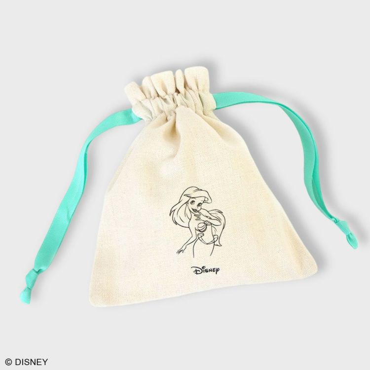 Disney - ディズニー リトルマーメイド アリエル ポーチ ディズニー アリエル ラウンドポーチ (ブルー) リトルマーメイド
