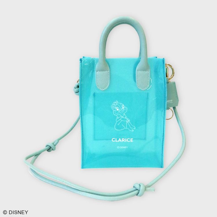 レア　受注生産クラリス　2wayトートバッグ 総柄　パニカム購入　ディズニー デイジー・チップ＆デール・クラリス！パニカムトーキョー