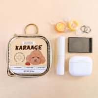 ACCOMMODE - ベルトゥル ダイカットポーチ ACCOMMODEエリクリン/ドッグフードダイカットポーチ ゴールド
