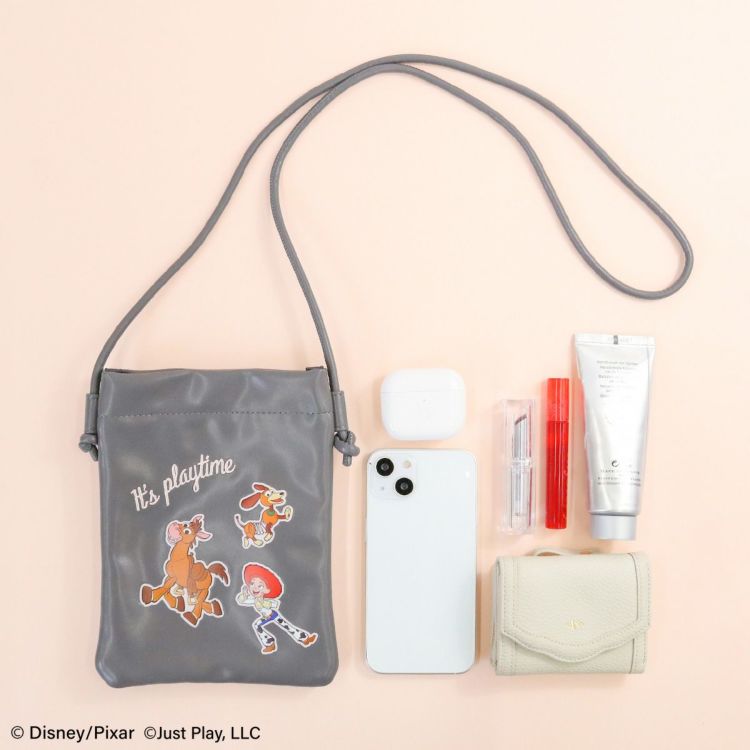 DISNEY COLLECTIONトイ・ストーリー/ポケットショルダー グレー