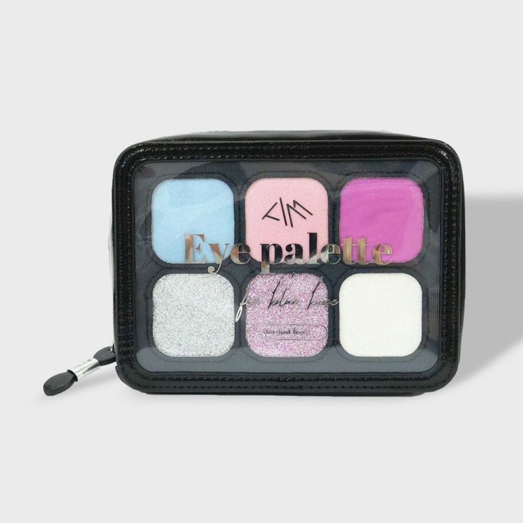 ACCOMMODEアイシャドウパレットポーチ ブラック | ポーチ | アコモ