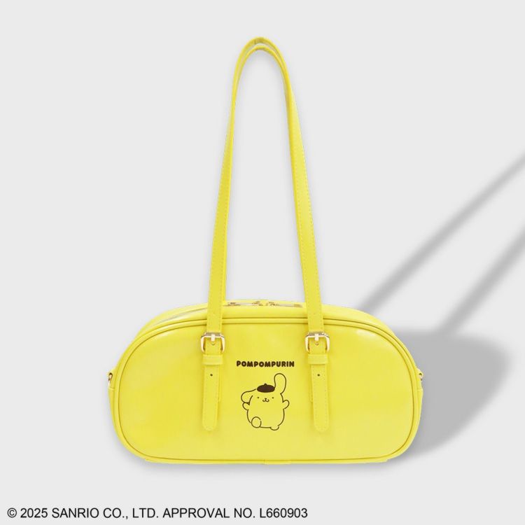 sanrio サンリオキャラクターズ/カラップワイドボストンバッグ ポムポムプリン