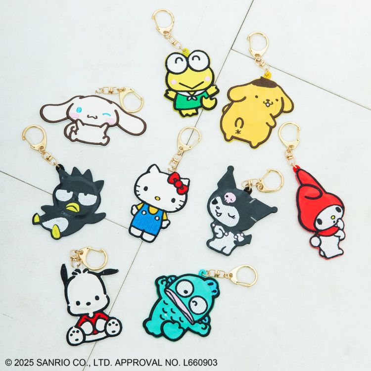 サンリオ ブラック 万博 7つセット 万博 サンリオ ミャクミャクストラップ モノクロバージョン 7種