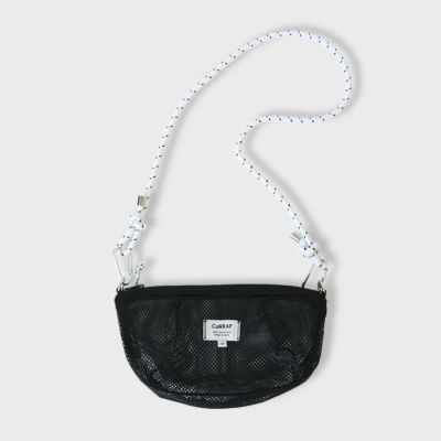 ACCOMMODEカラップメッシュショルダー ブラックペッパー