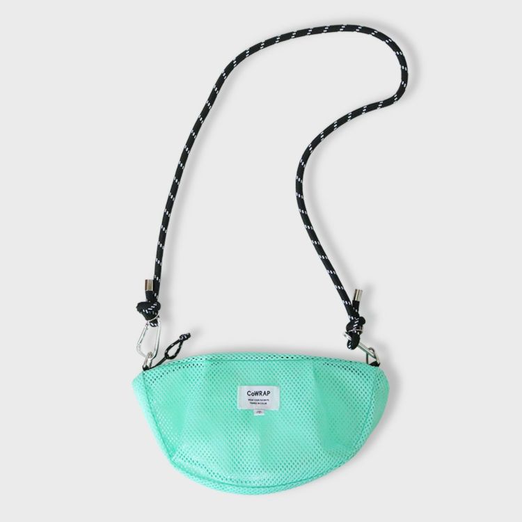 ACCOMMODE カラップメッシュショルダー フレッシュミント