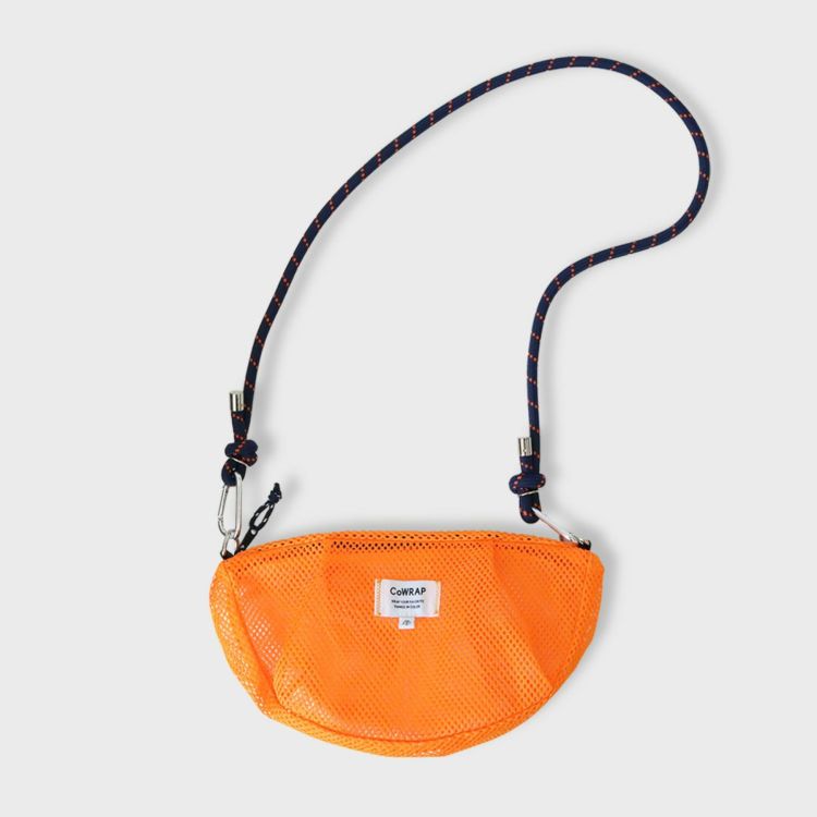 ACCOMMODE カラップメッシュショルダー マンダリンオレンジ