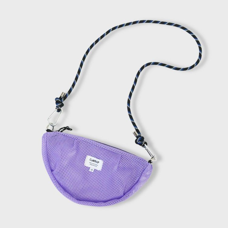 ACCOMMODE カラップメッシュショルダー グレープソーダ