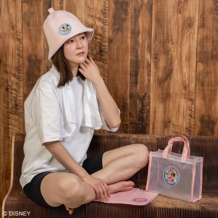 WCJ ミニーマウス プリント オーバーサイズ トレーナー