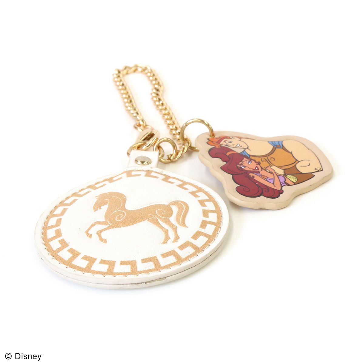 DISNEY COLLECTIONヘラクレス/ミラーチャーム ホワイト | キーホルダー