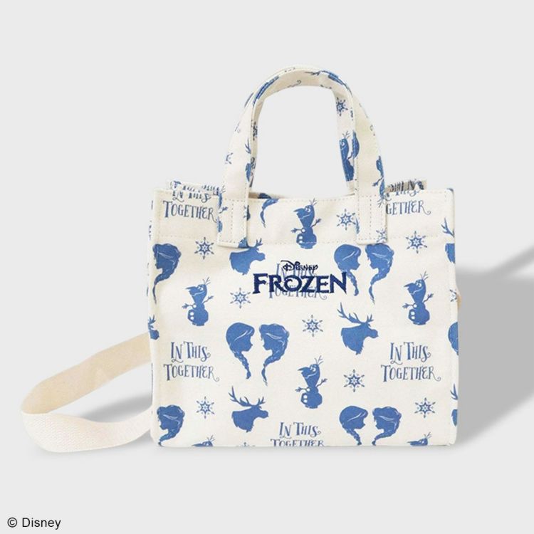 DISNEY COLLECTION フローズン/キャンバスミニショルダーバッグ アイボリー