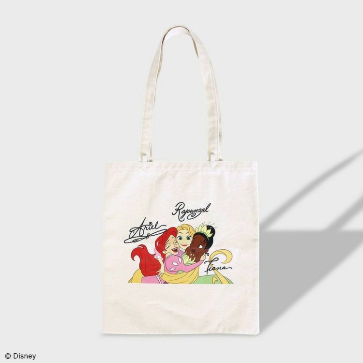 DISNEY COLLECTION ディズニープリンセス/キャンバスサイントートバッグ A
