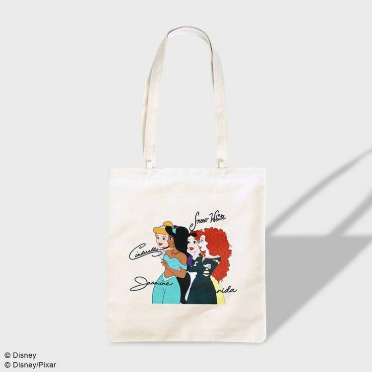 DISNEY COLLECTION ディズニープリンセス/キャンバスサイントートバッグ B