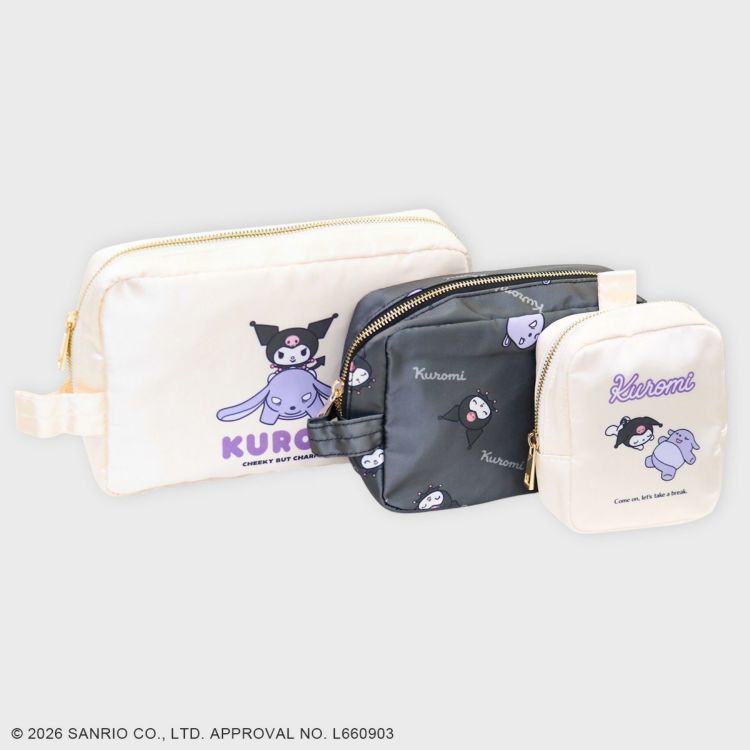 ACCOMMODEサンリオキャラクターズ/トラベルポーチセット クロミ