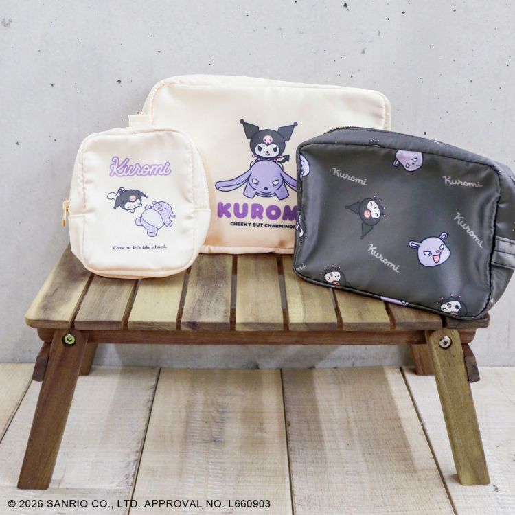 ACCOMMODEサンリオキャラクターズ/トラベルポーチセット クロミ