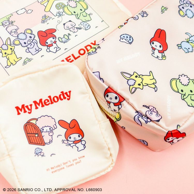 ACCOMMODEサンリオキャラクターズ/トラベルポーチセット マイメロディ