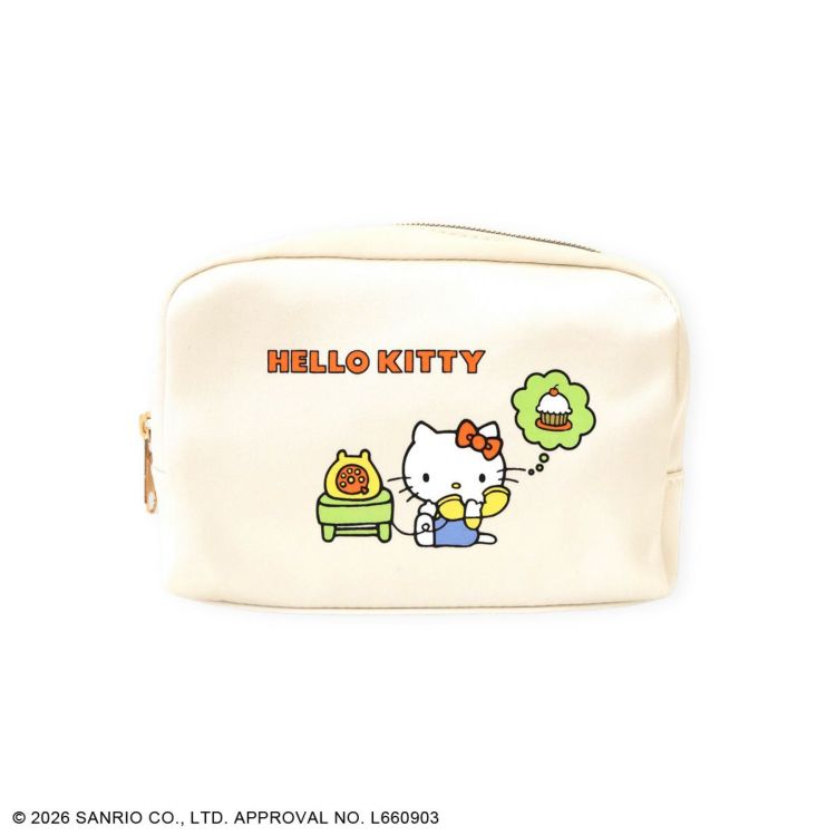ACCOMMODEサンリオキャラクターズ/リバーシブルポーチ ハローキティ